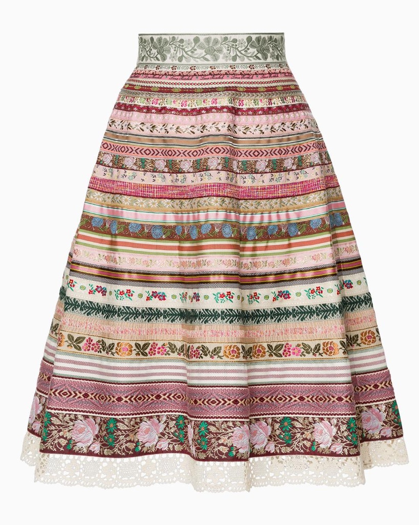 Classic Ribbon Skirt apple blossom
