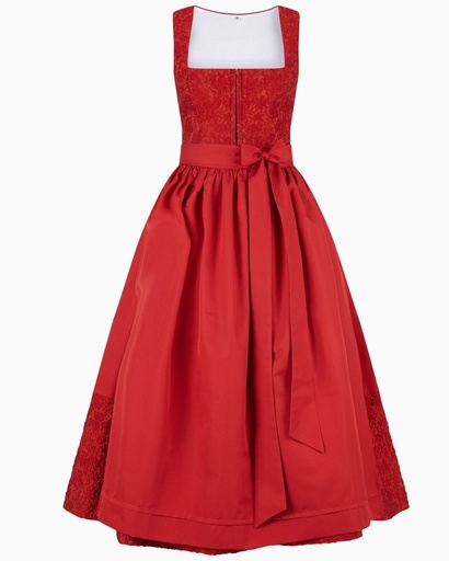 Dirndl Hohenbrunn roccoco red 85 cm