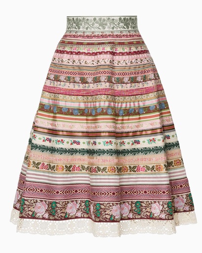 Classic Ribbon Skirt apple blossom